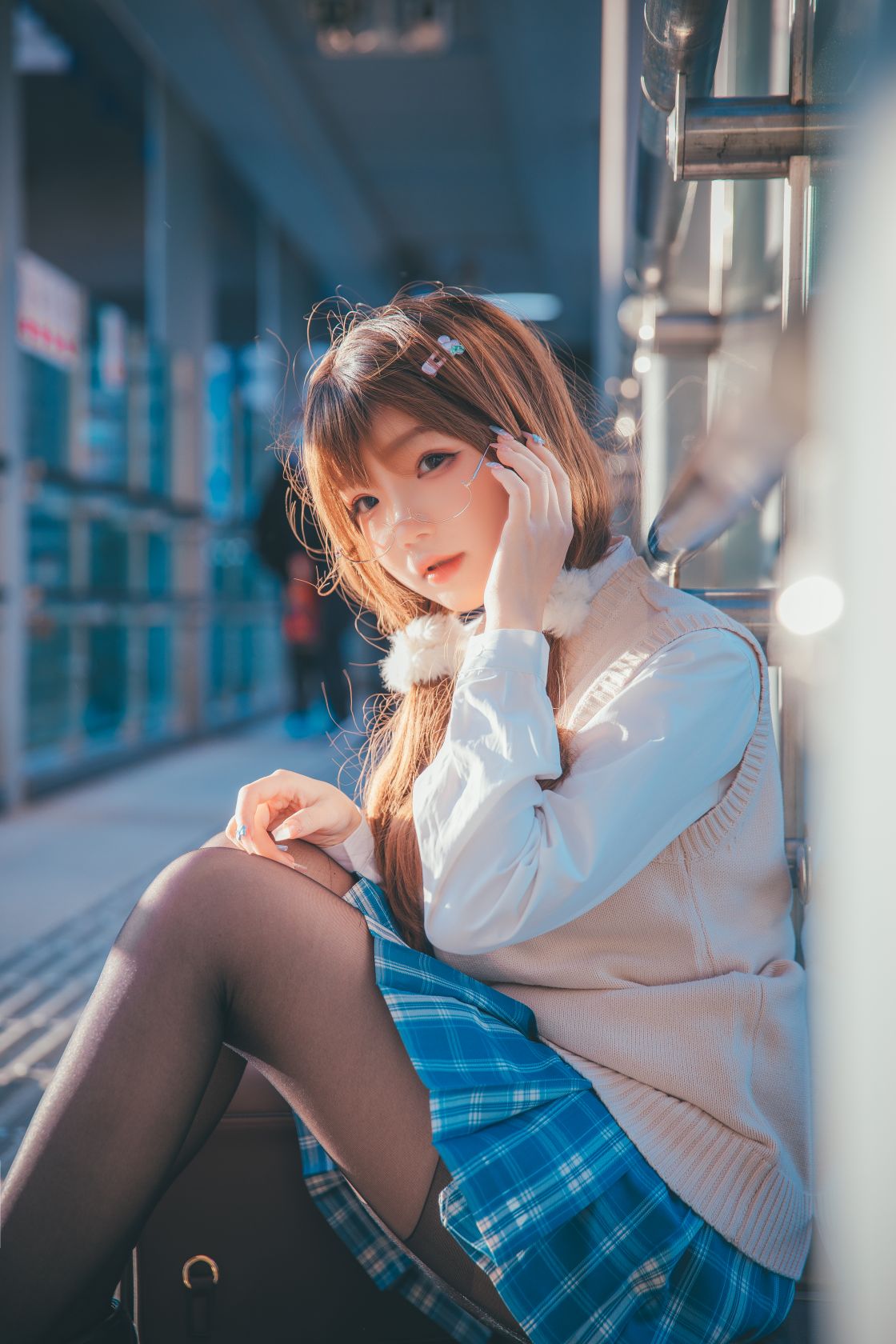 雪晴Astar - 夕阳JK - 4277