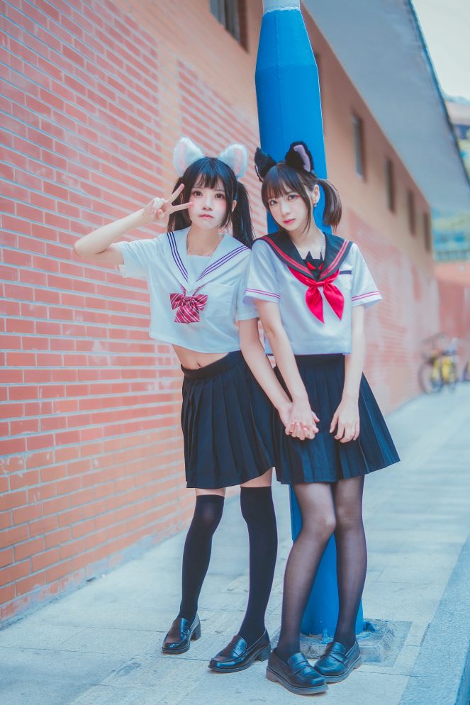 桜桃喵 – 疯猫ssJK百合2 – 3340