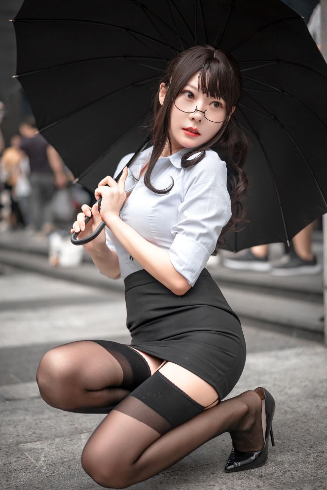 香草喵露露丝袜西装诱惑 – 1307