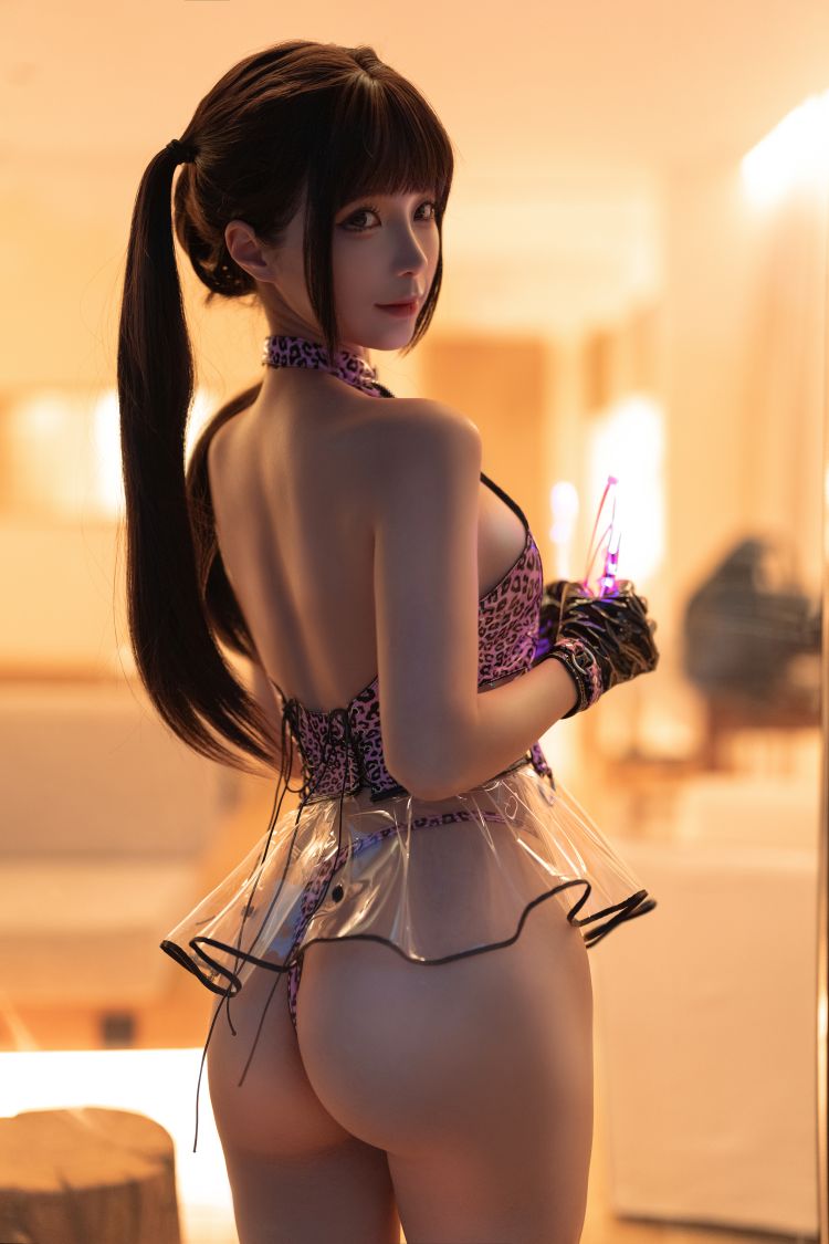 蠢沫沫 – 透明泳裙 – 2514