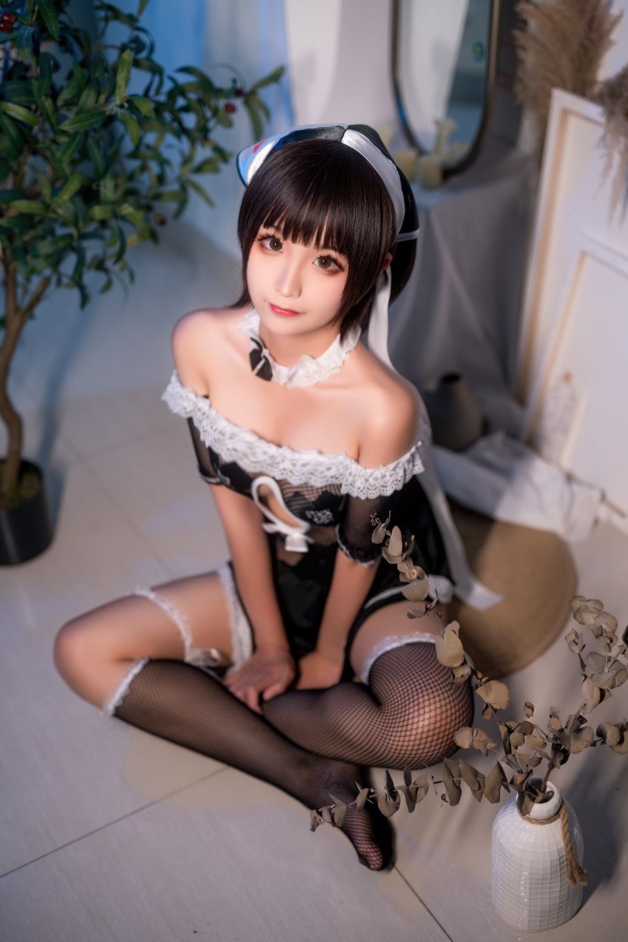蠢沫沫 – 黑白女仆 – 2541