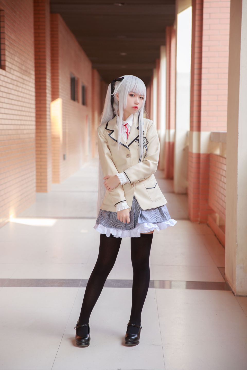 G44不会受伤 – 雾枝校服 – 3221