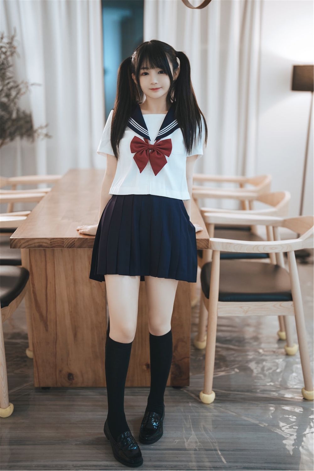 桜井宁宁 – 双马尾JK – 1569