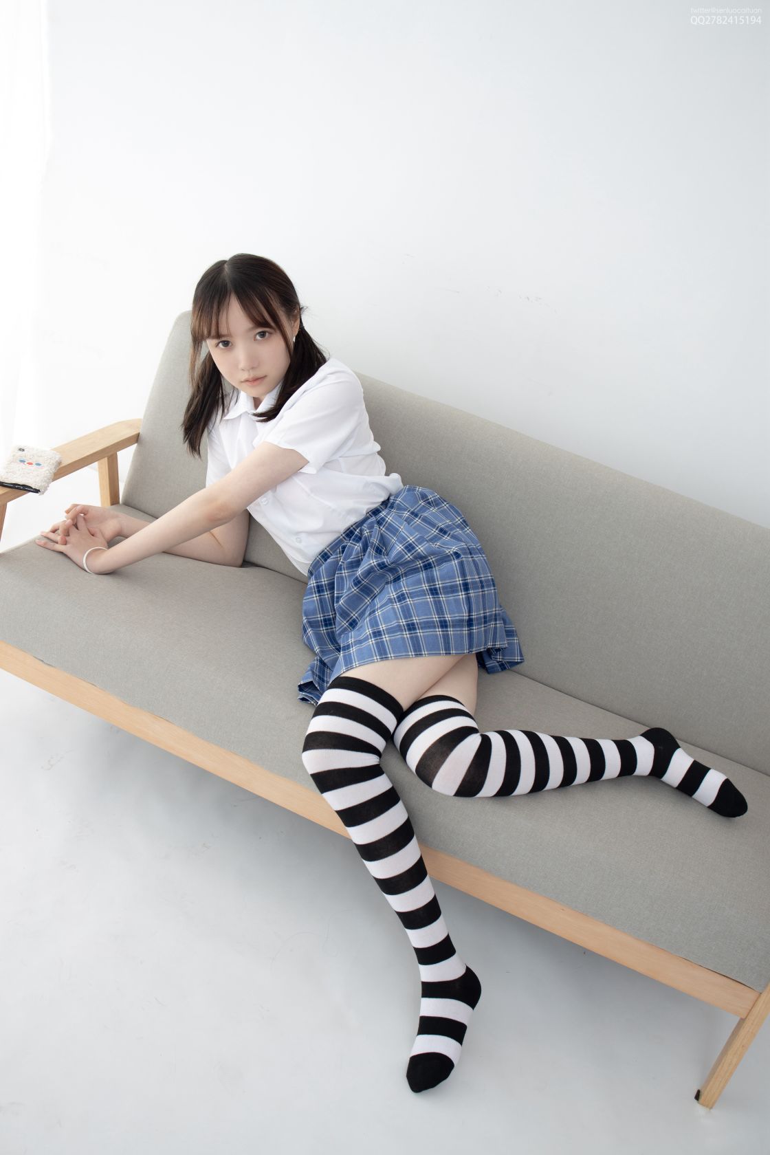 森萝财团 - JKFUN - Aika百元团定制黑白高筒袜 - 3780