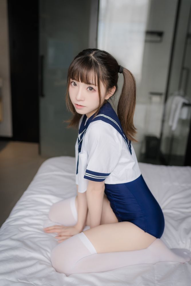 Kitaro绮太郎 - 泳装JK - 4147