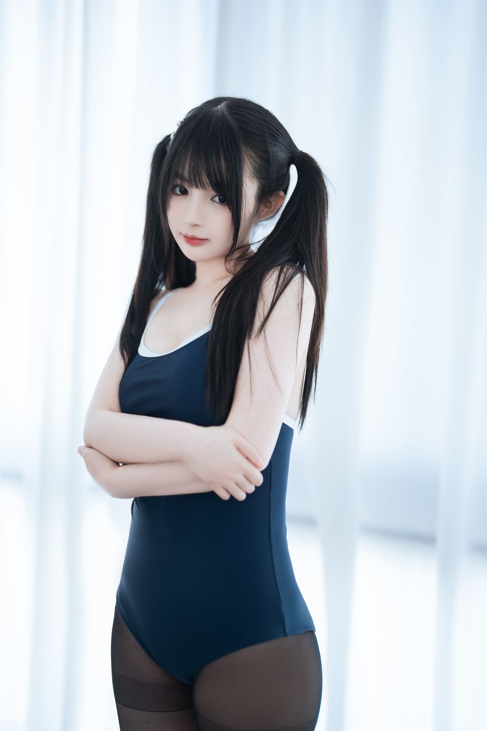 桜井宁宁 – 黑丝死库水 – 1574