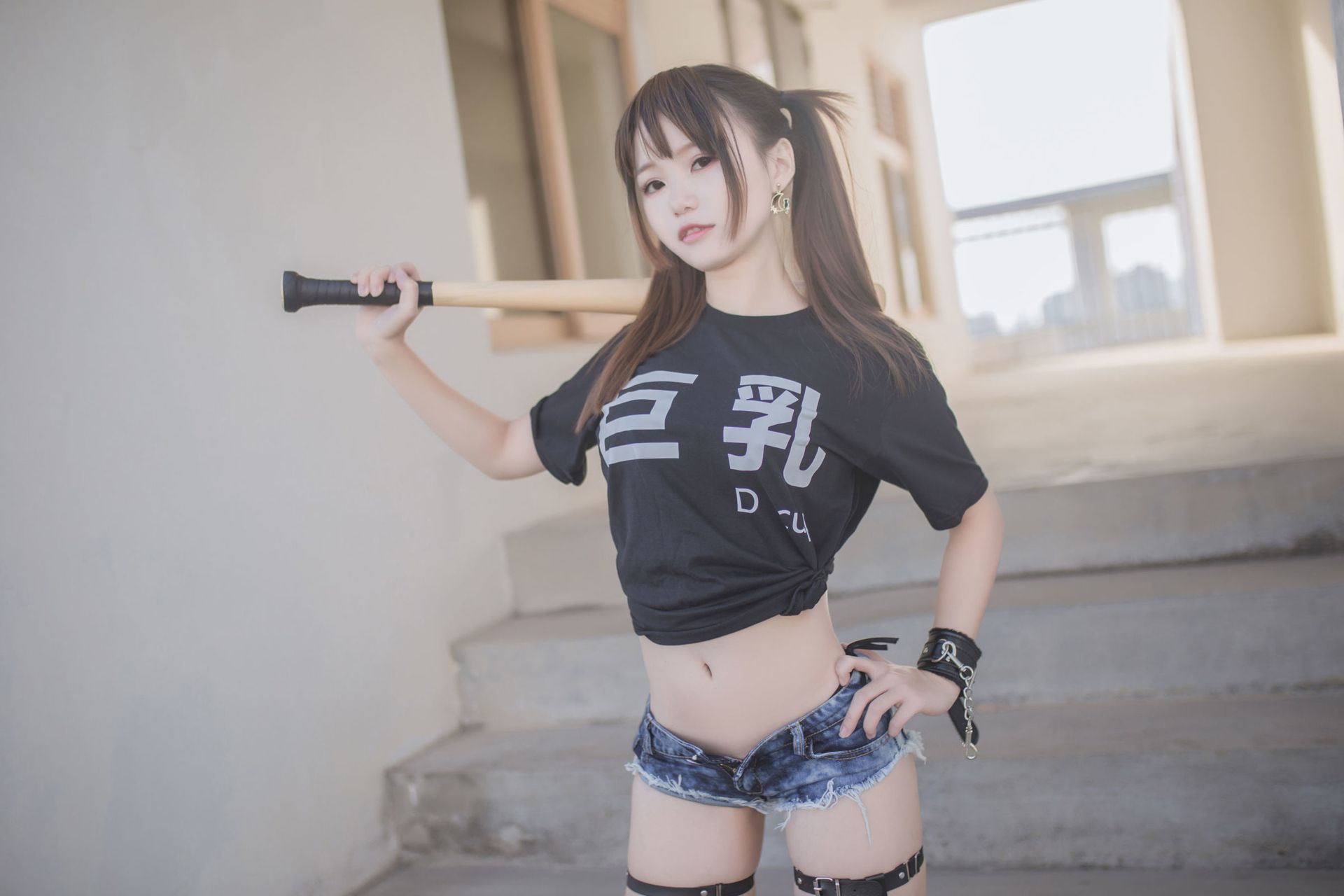 巨乳双马尾少女 – 386