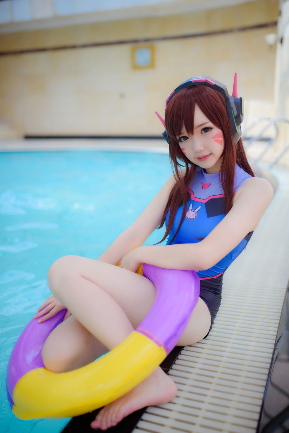 雪晴Astar - 自摄Vol.06泳装D.va - 4306