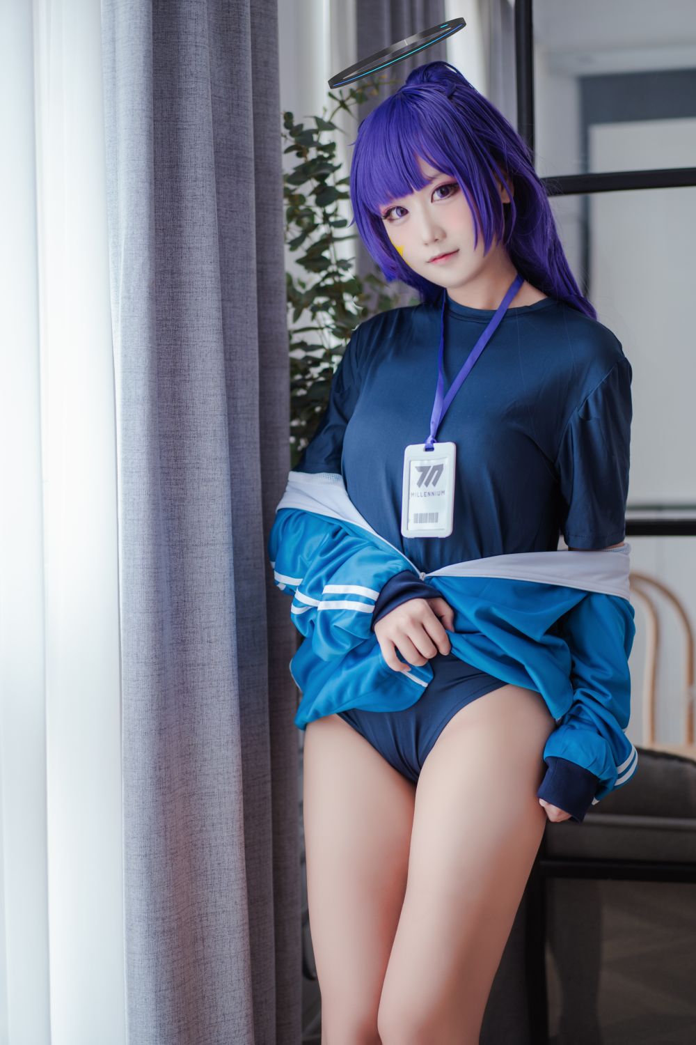 lunananya蔚蓝档案早濑优香体操服 – 1178