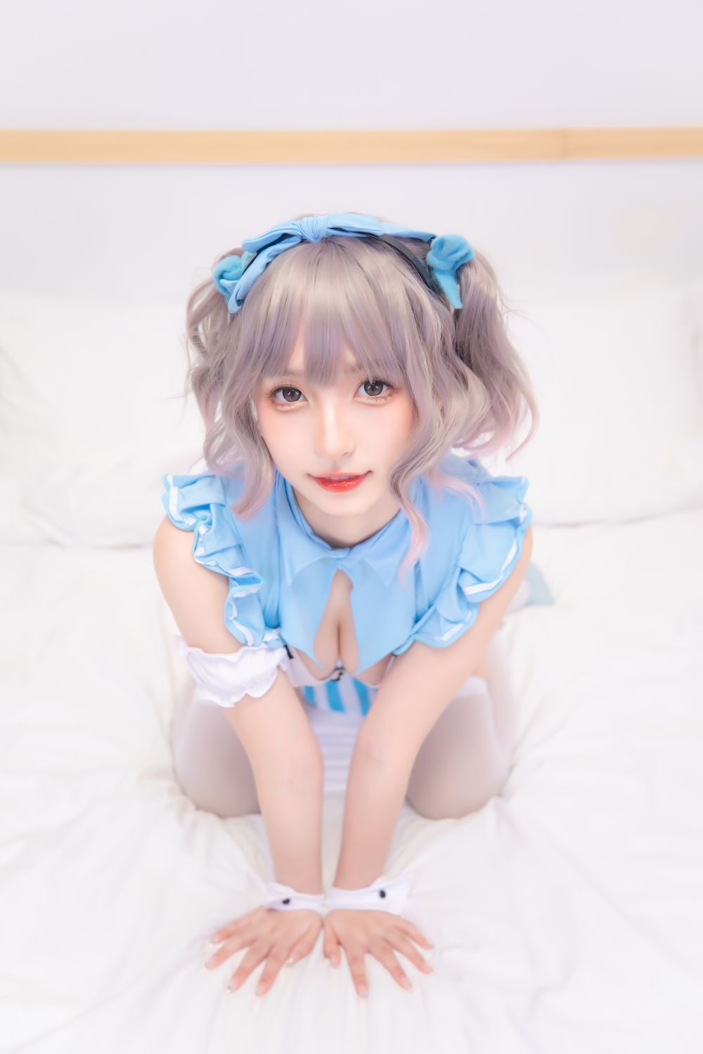 神楽坂真冬 – 蓝调女仆 – 2694