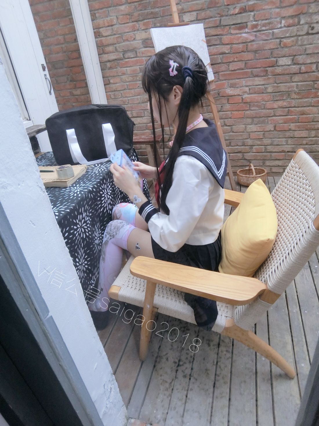 可爱水手双马尾萝莉 – 102